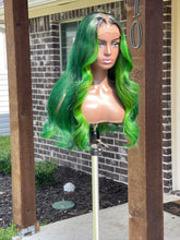 Load image into Gallery viewer, Green wig- Size S