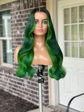 Load image into Gallery viewer, Green wig- Size S
