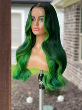 Load image into Gallery viewer, Green wig- Size S